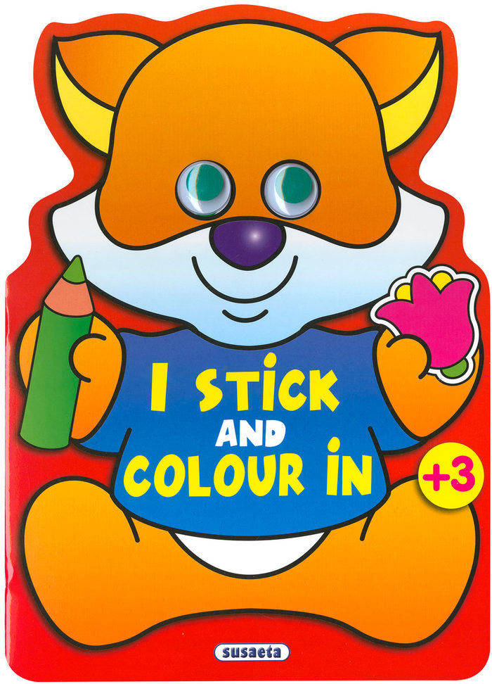 I STICK AND COLOUR IN 1, de BUSQUETS, JORDI | portada del libro
