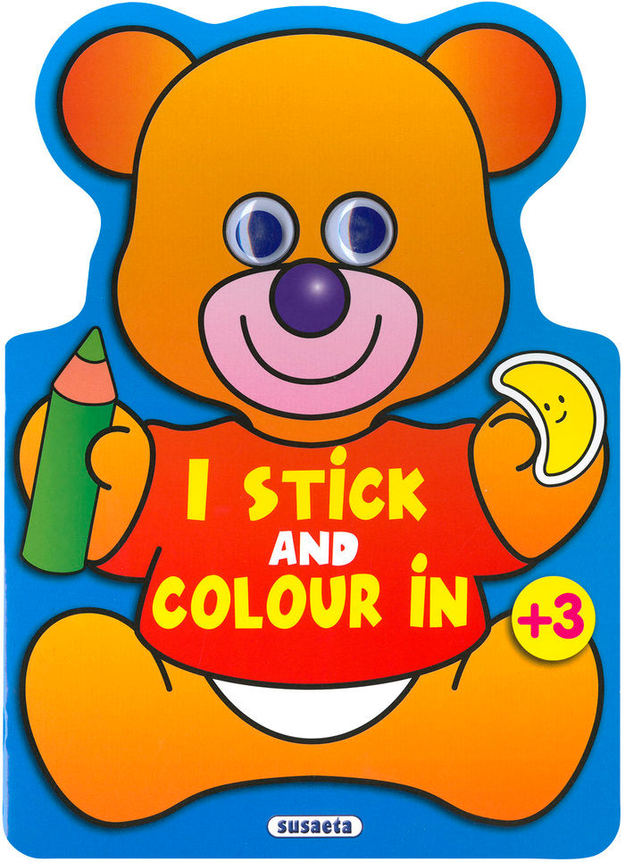 I STICK AND COLOUR IN, de BUSQUETS, JORDI | portada del libro