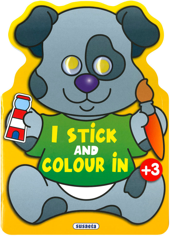 I STICK AND COLOUR IN, de BUSQUETS, JORDI | portada del libro