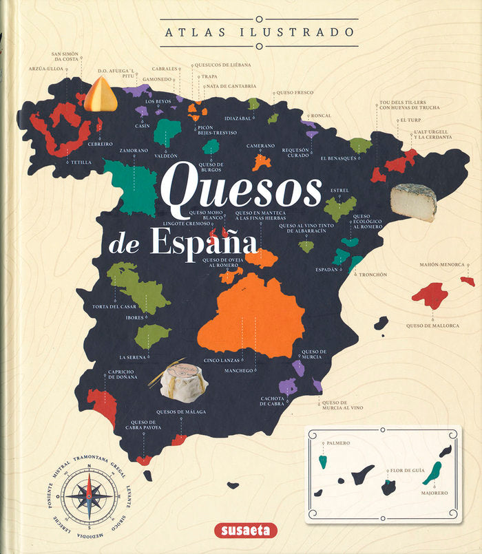 QUESOS DE ESPAÑA, de BALASCH BLANCH, ENRIC | portada del libro