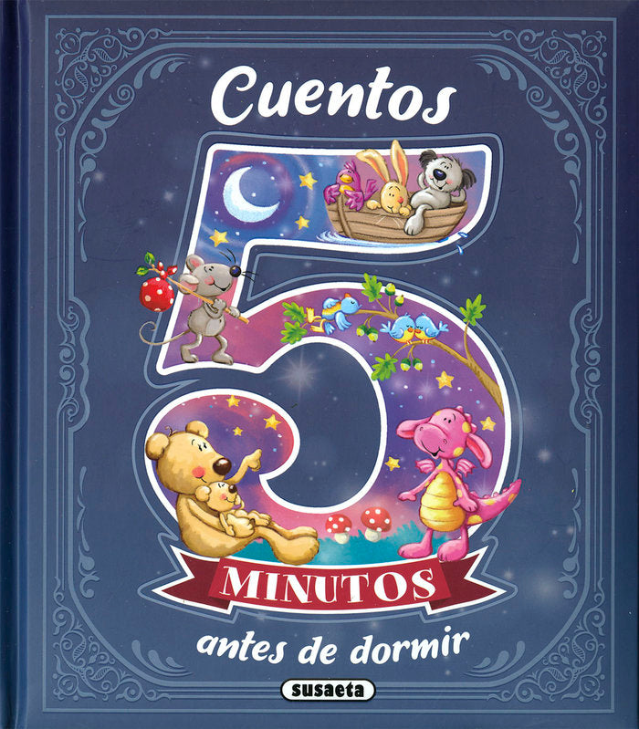 CUENTOS 5 MINUTOS ANTES DE DORMIR, de SUSAETA, EQUIPO | portada del libro