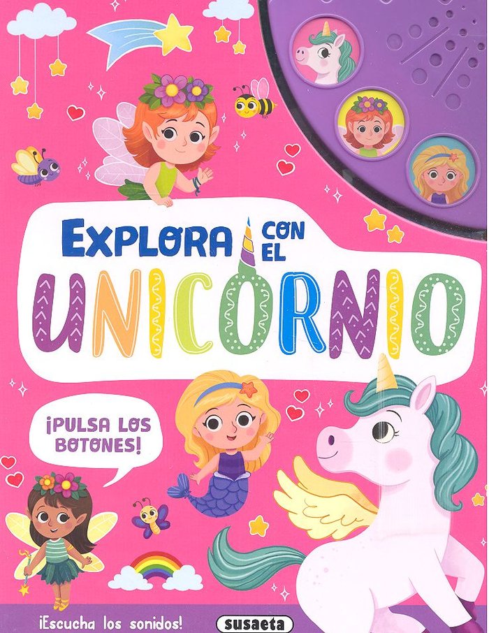 EXPLORA CON EL UNICORNIO, de EDICIONES, SUSAETA | portada del libro