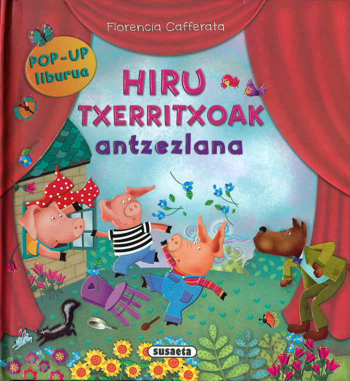 HIRU TXERRITXOAK, de SUSAETA, TALDEAK | portada del libro