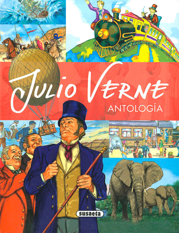 JULIO VERNE. ANTOLOGIA, de VERNE | portada del libro