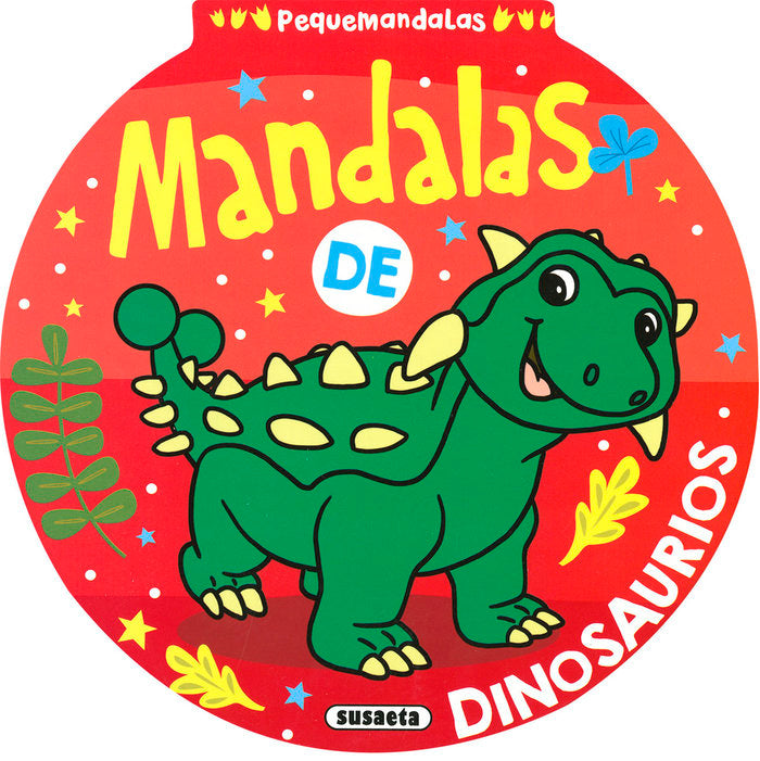 MANDALAS DE DINOSAURIOS, de SUSAETA, EQUIPO | portada del libro