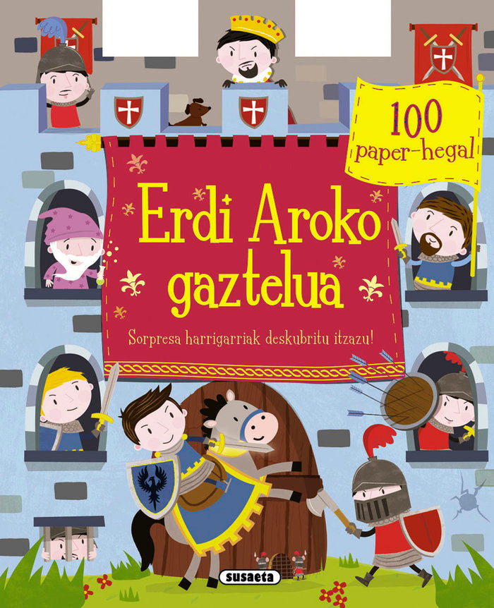 ERDI AROKO GAZTELUA. SORPRESA HARRIGARRIAK DESKUBRITU ITZAZU!, de SUSAETA, EQUIPO | portada del libro