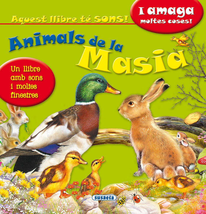 ANIMALS DE LA MASIA, de SUSAETA, EQUIP | portada del libro