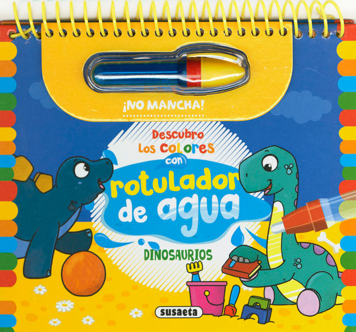 DINOSAURIOS DESCUBRE LOS COLORES, de EDICIONES, SUSAETA | portada del libro