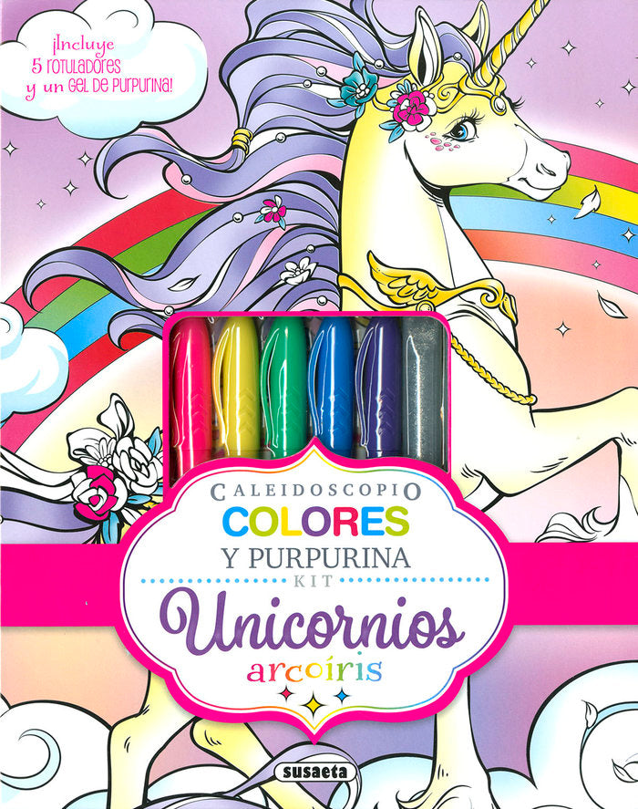 UNICORNIOS ARCOIRIS, de SUSAETA, EQUIPO | portada del libro