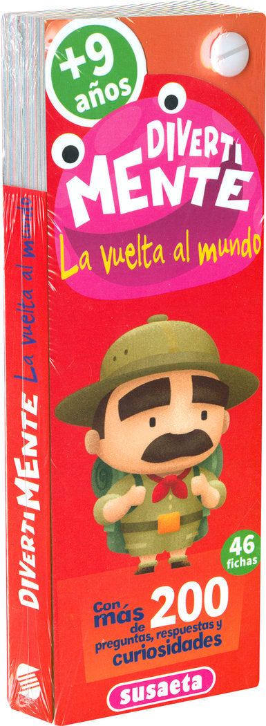 LA VUELTA AL MUNDO + DE 9 AÑOS, de SUSAETA, EQUIPO | portada del libro