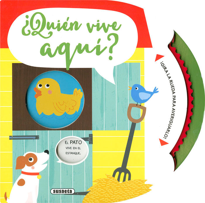 ¿QUIEN VIVE AQUI?, de EDICIONES, SUSAETA | portada del libro
