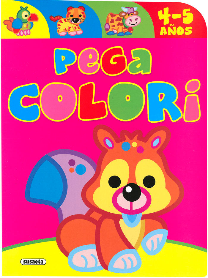 PEGACOLORI 4-5 AÑOS, de SUSAETA, EQUIPO | portada del libro