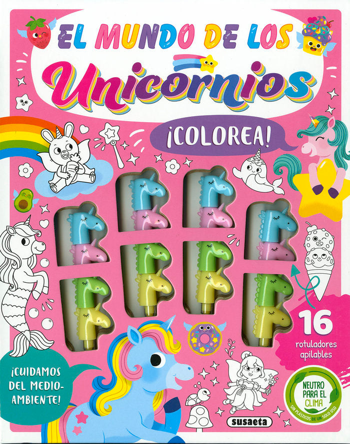 EL MUNDO DE LOS UNICORNIOS, de EDICIONES, SUSAETA | portada del libro