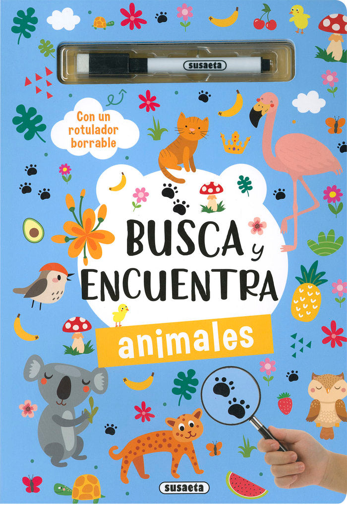 BUSCA Y ENCUENTRA LOS ANIMALES, de EDICIONES | portada del libro