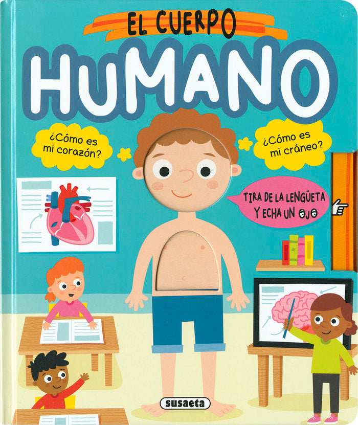 EL CUERPO HUMANO, de EDICIONES, SUSAETA | portada del libro