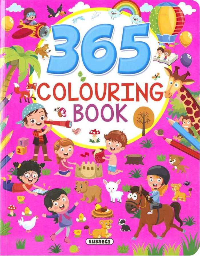 365 COLOURING BOOK 1, de EDICIONES, SUSAETA | portada del libro