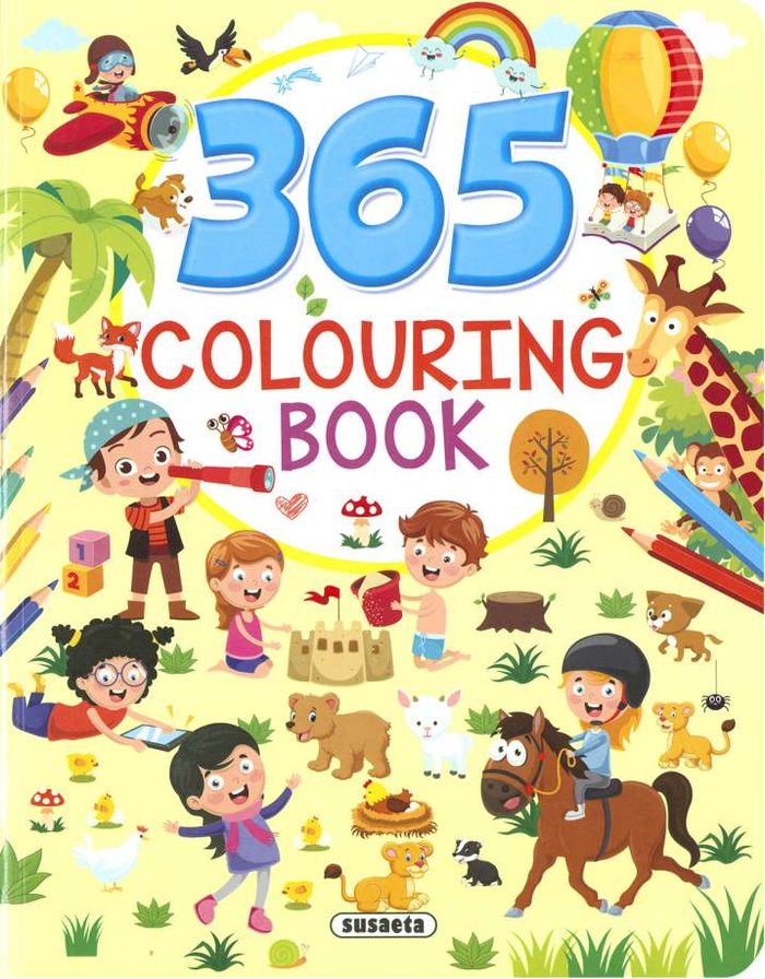 365 COLOURING BOOK 2, de EDICIONES, SUSAETA | portada del libro