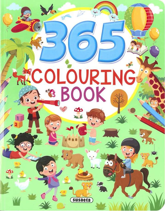 365 COLOURING BOOK 3, de EDICIONES, SUSAETA | portada del libro