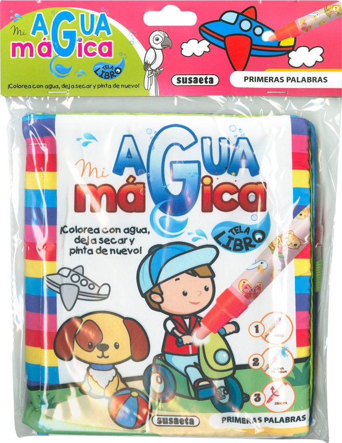 AGUA MAGICA PRIMERAS PALABRAS, de EDICIONES, SUSAETA | portada del libro