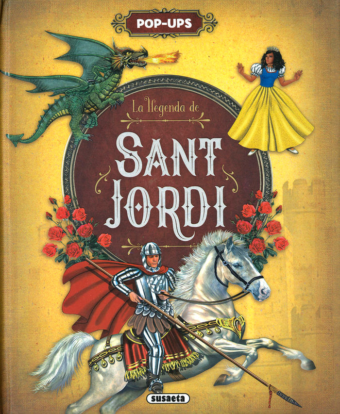 LA LLEGENDA DE SANT JORDI, de SUSAETA, EQUIP | portada del libro