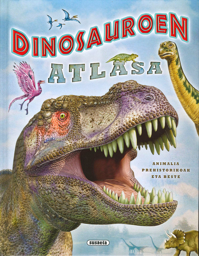 DINOSAUROEN ATLASA, de LORENTE, MARIA | portada del libro