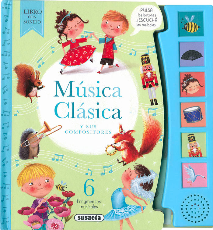 MUSICA CLASICA, de EDICIONES, SUSAETA | portada del libro
