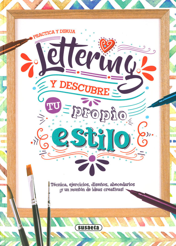 PRACTICA Y DIBUJA LETTERING, de TRICOLI, LALA | portada del libro