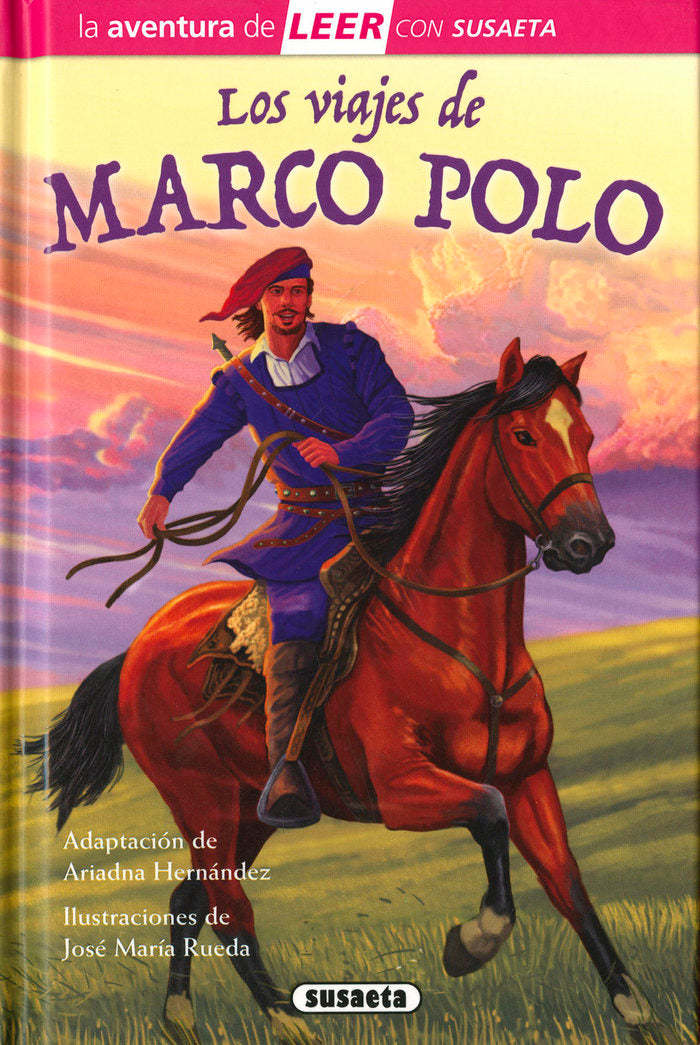 LOS VIAJES DE MARCO POLO, de HERNANDEZ, ARIADNA (ADAPT.) | portada del libro