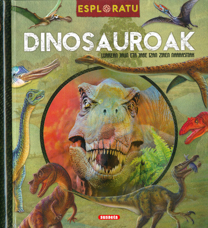 DINOSAUROAK, de SUSAETA, EQUIPO | portada del libro