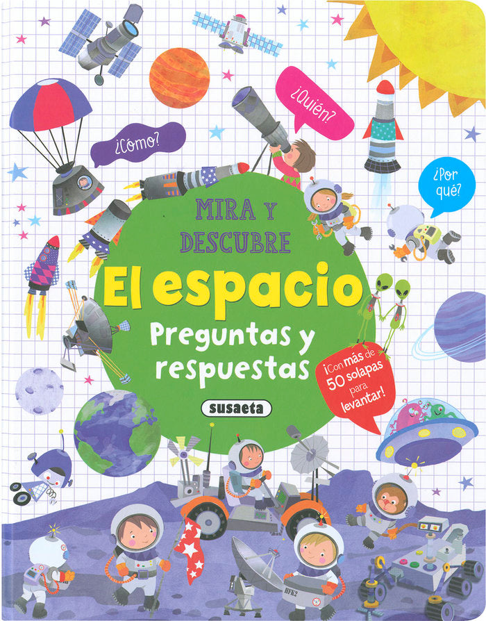 EL ESPACIO. PREGUNTAS Y RESPUESTAS, de EDICIONES, SUSAETA | portada del libro