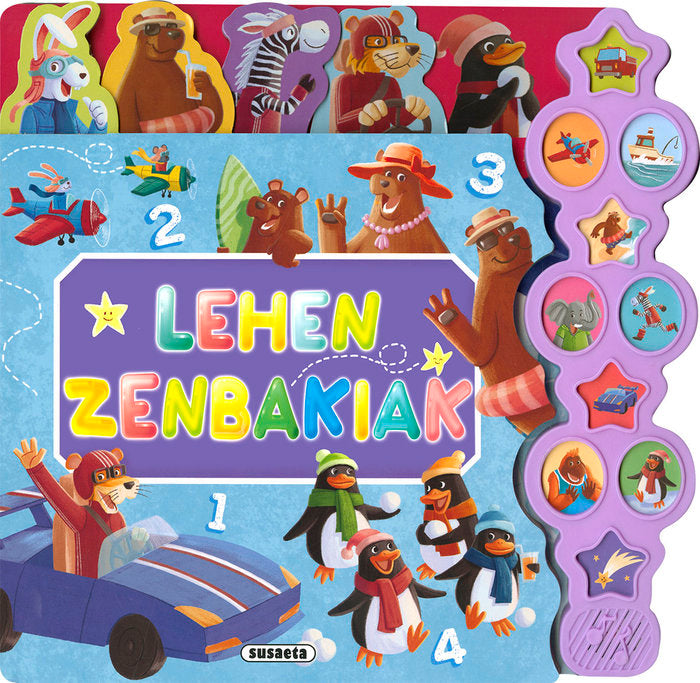 LEHEN ZENBAKIAK, de EDICIONES, SUSAETA | portada del libro