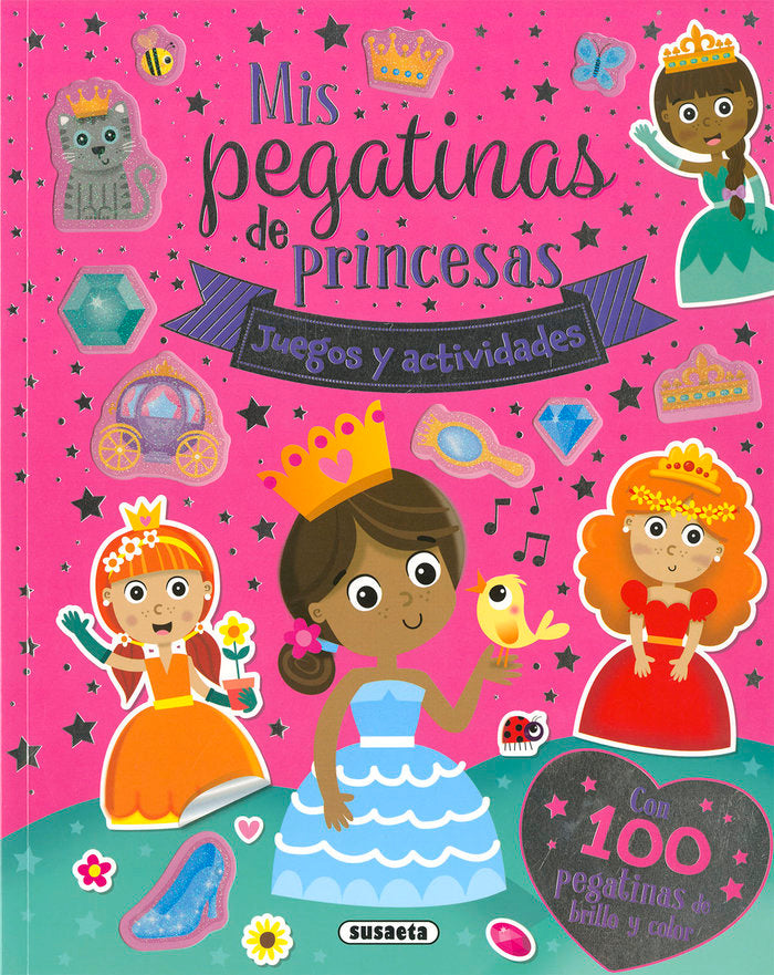 MIS PEGATINAS DE PRINCESAS, de SUSAETA, EQUIPO | portada del libro