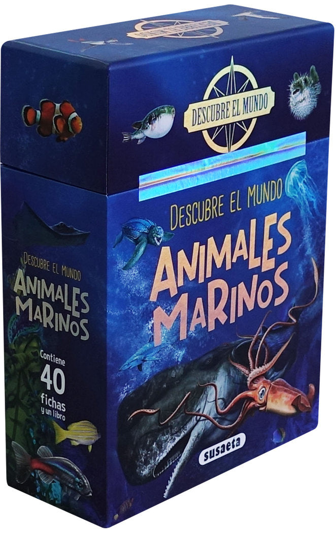 ANIMALES MARINOS, de RODRIGUEZ, CARMEN | portada del libro