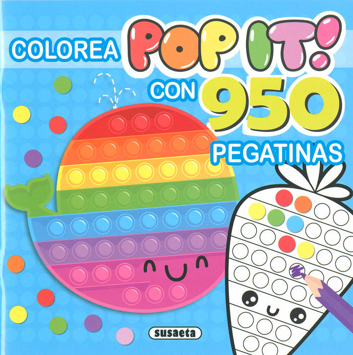 Colorea Pop-it - 1, de EDICIONES, SUSAETA | portada del libro