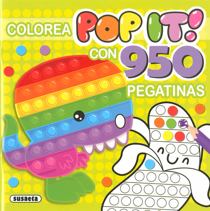 Colorea Pop-it - 1, de EDICIONES, SUSAETA | portada del libro