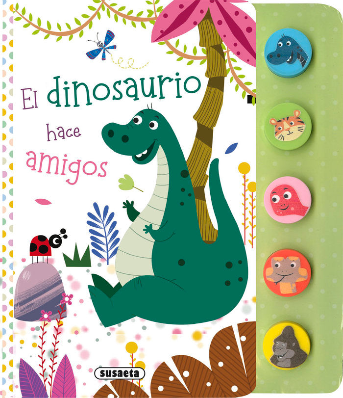 EL DINOSAURIO HACE AMIGOS, de EDICIONES, SUSAETA | portada del libro