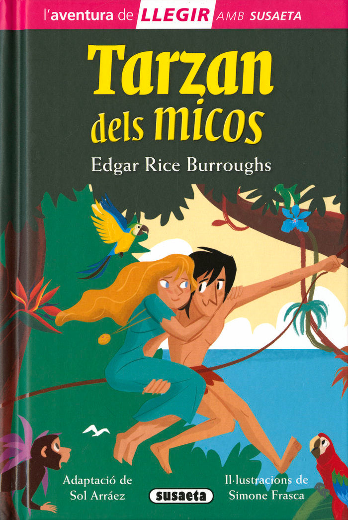 TARZAN DE LOS MONOS, de BURROUGHS, EDGAR RICE (ADAPT. SOL ARRAEZ) | portada del libro