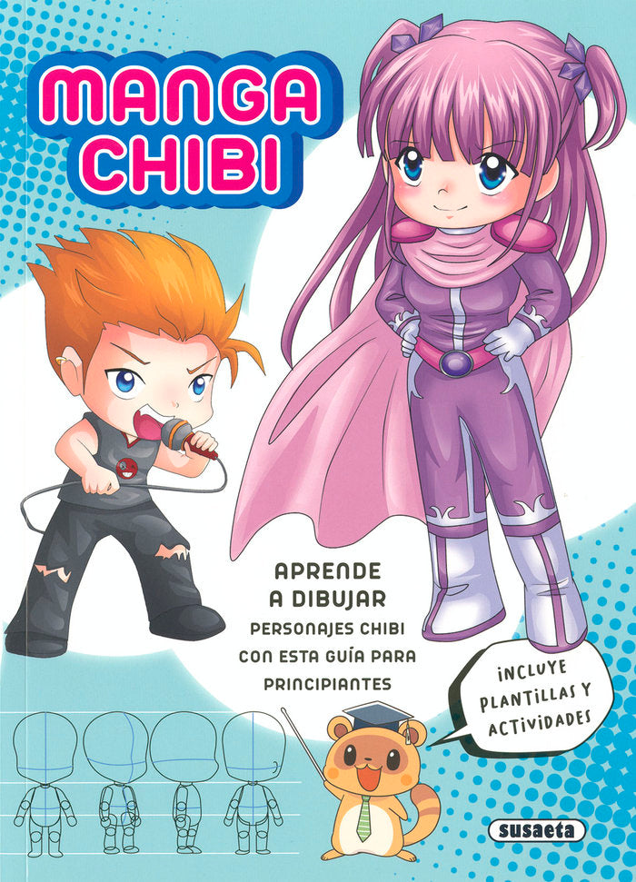 Aprende a dibujar Manga Chibi, de SUSAETA, EDICIONES | portada del libro