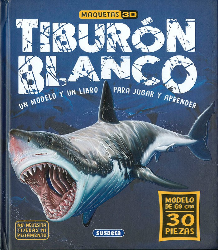 TIBURON BLANCO, de EDICIONES, SUSAETA | portada del libro