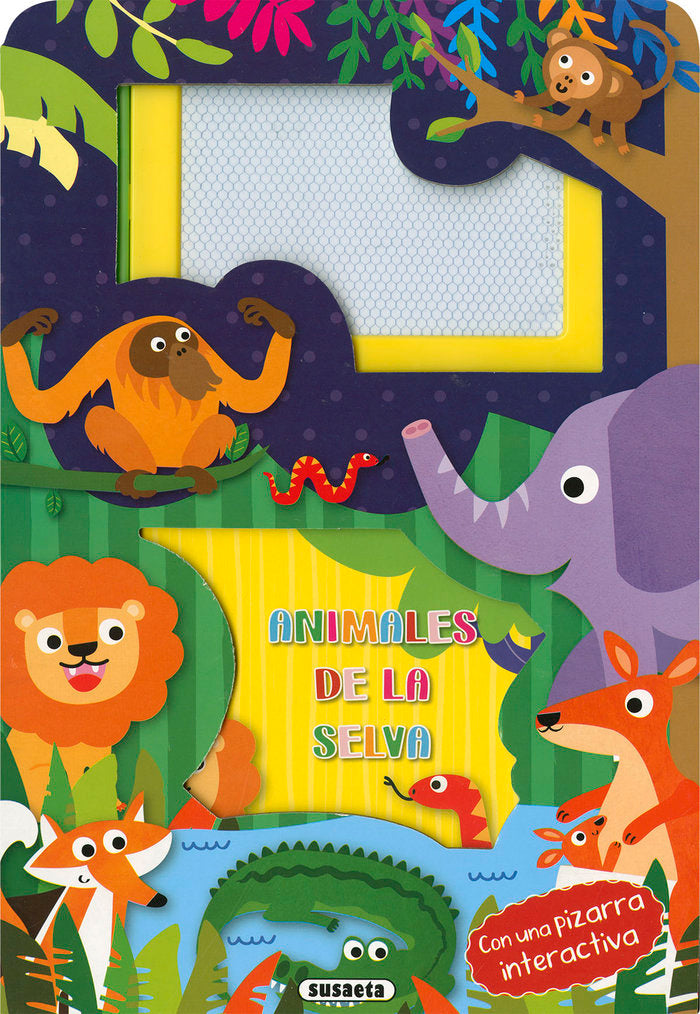 ANIMALES DE LA SELVA, de EDICIONES, SUSAETA | portada del libro
