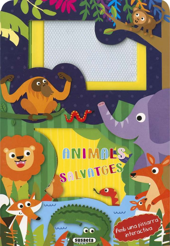 ANIMALS SALVATGES, de EDICIONES, SUSAETA | portada del libro