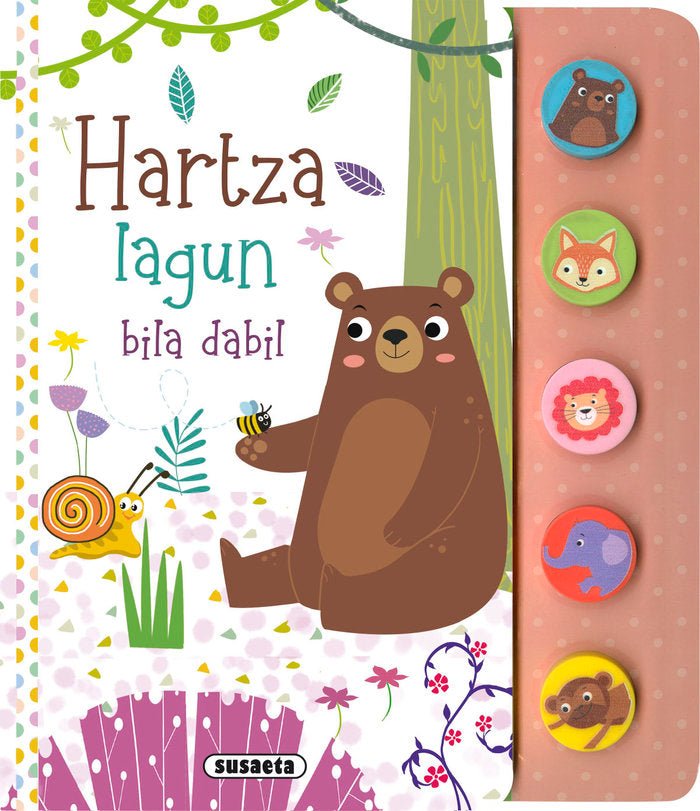 HARTZA LAGUN BILA DABIL, de EDICIONES, SUSAETA | portada del libro