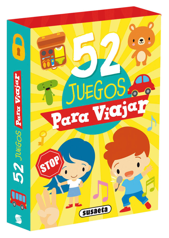 52 JUEGOS PARA VIAJAR, de EDICIONES | portada del libro