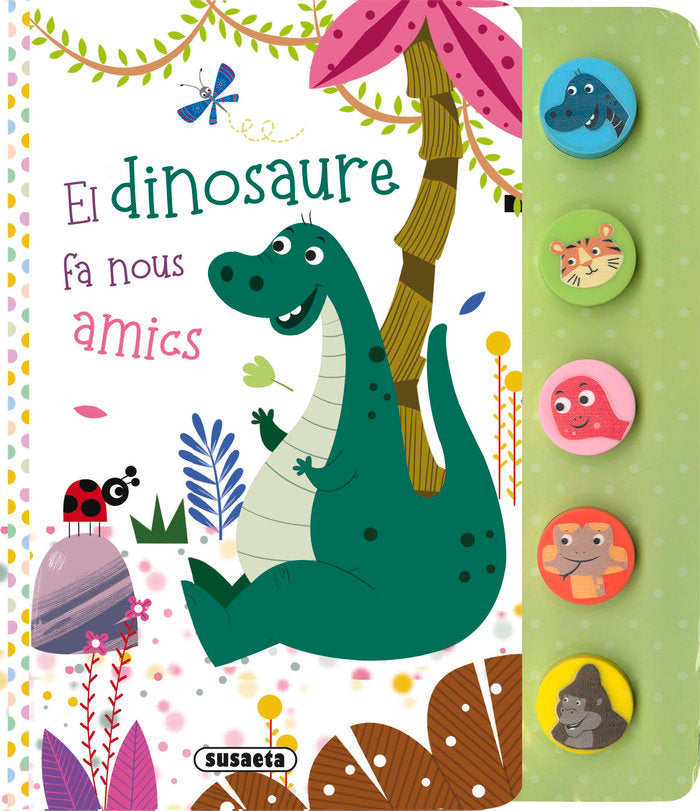 EL DINOSAURE FA NOUS AMICS, de EDICIONES, SUSAETA | portada del libro