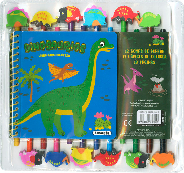 DINOSAURIOS, de EDICIONES, SUSAETA | portada del libro