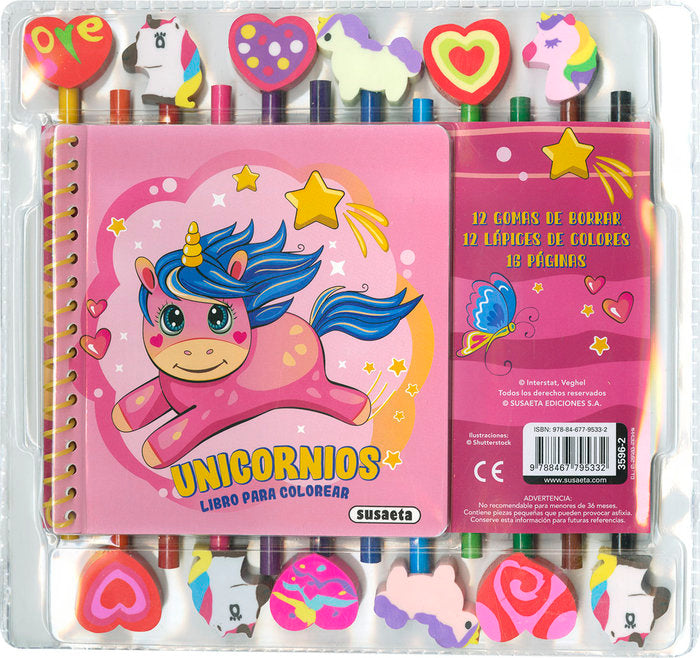 UNICORNIOS, de EDICIONES, SUSAETA | portada del libro