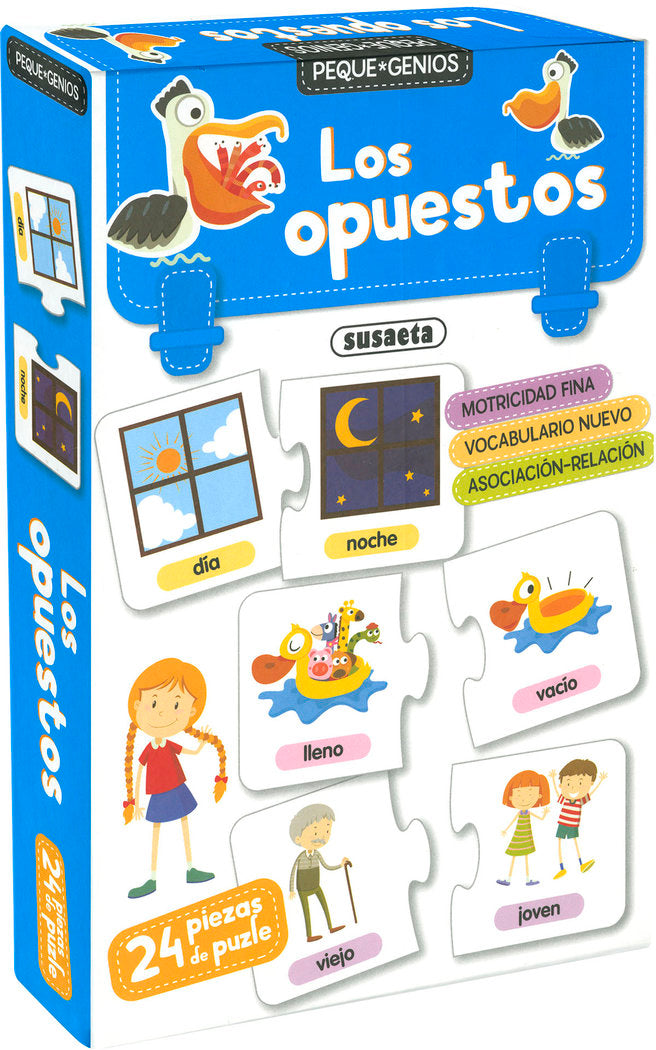 Los opuestos, de SUSAETA | portada del libro