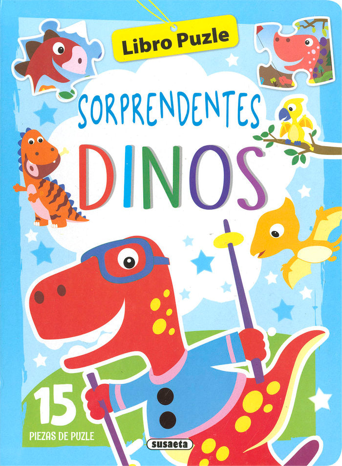 SORPRENDENTES DINOS, de EDICIONES, SUSAETA | portada del libro
