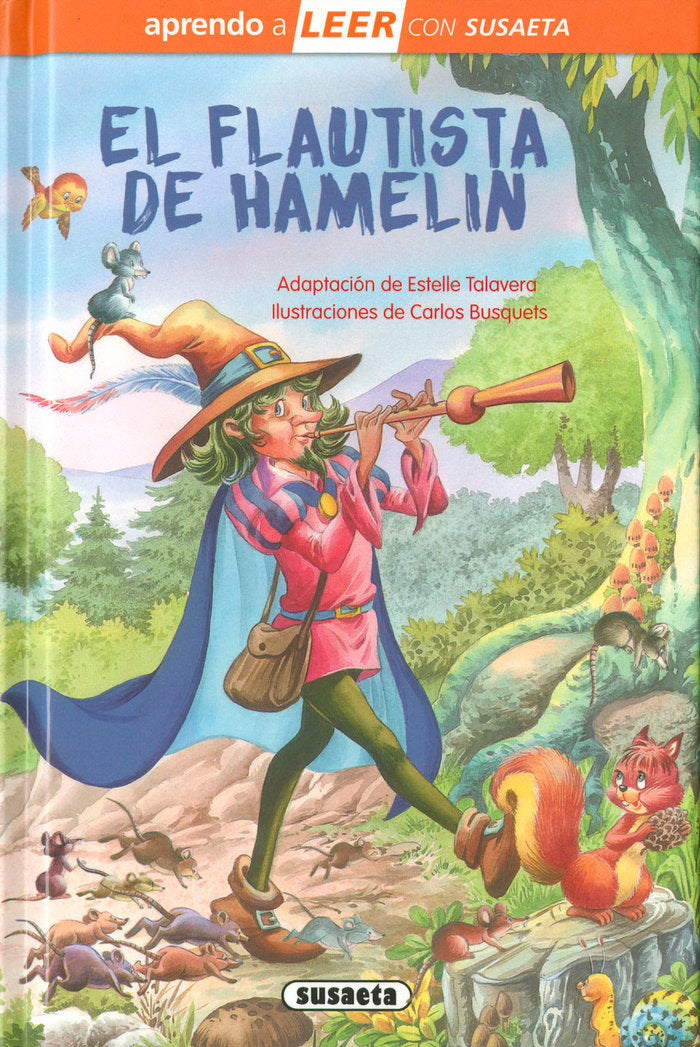 El flautista de Hamelin, de EDICIONES, SUSAETA | portada del libro