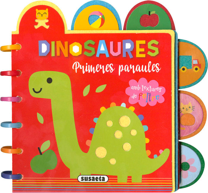 DINOSAURES. PRIMERES PARAULES, de EDICIONES, SUSAETA | portada del libro
